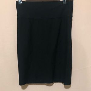 Eileen Fisher Black Mini Skirt
